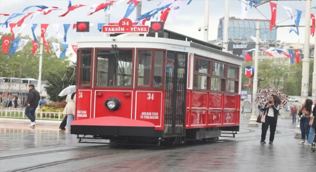 İstiklal Caddesi’nde bataryalı tramvaylar hizmet verecek 