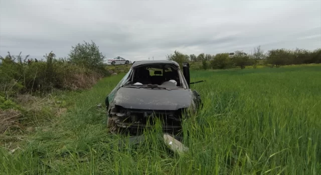 Konya’da takla atan otomobilin sürücüsü öldü