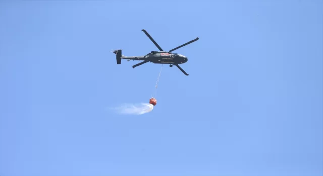 Kahramanmaraş’ta çıkan anız yangını makilik alana sıçradı