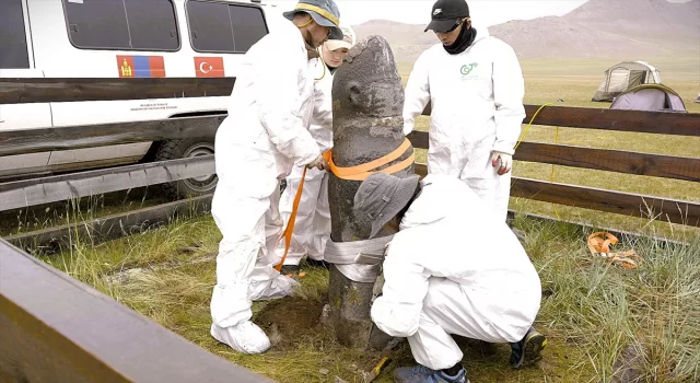 Moğolistan’da Göktürk dönemine ait eserler TİKA’nın desteğiyle restore edildi