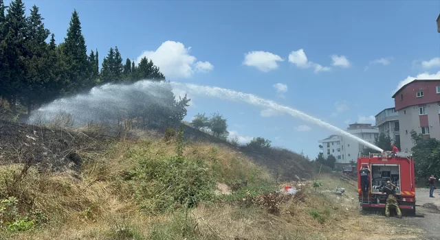 GÜNCELLEME  Sancaktepe’de ormanlık alana sıçrayan yangın söndürüldü