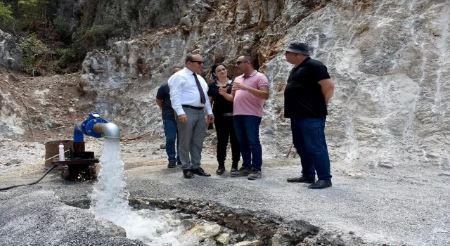 KKTC tarihinde keşfedilen en zengin su kaynağına ulaşıldı 