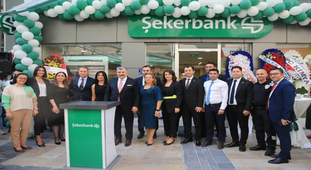 Kayseri’de Şekerbank’ın yeni şubesi hizmete açıldı