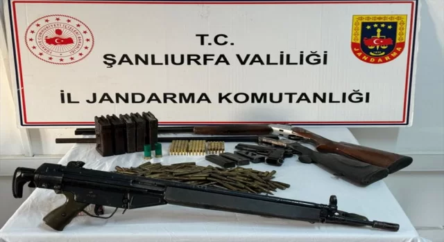 Şanlıurfa’da silah kaçakçılığı operasyonunda 5 şüpheli yakalandı