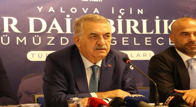 AK Parti Genel Başkan Yardımcısı Yazıcı, Yalova’da konuştu: