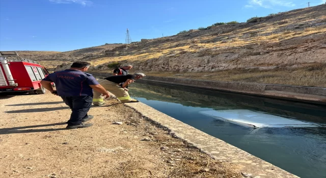 Mardin’de sulama kanalına düşen araçtaki 4 çocuk yaralandı