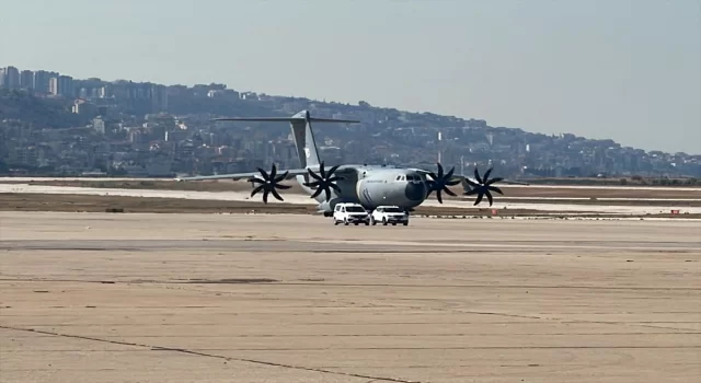 Türkiye’nin gönderdiği insani yardım Lübnan’a ulaştı