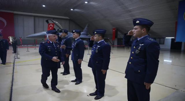 Balıkesir 9’uncu Ana Jet Üs Komutanlığı’nda F16 hazırlık eğitimi mezuniyet töreni yapıldı