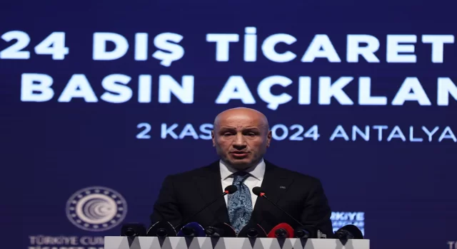 TİM Başkanı Gültepe, ekim ayı ihracat rakamlarını değerlendirdi: