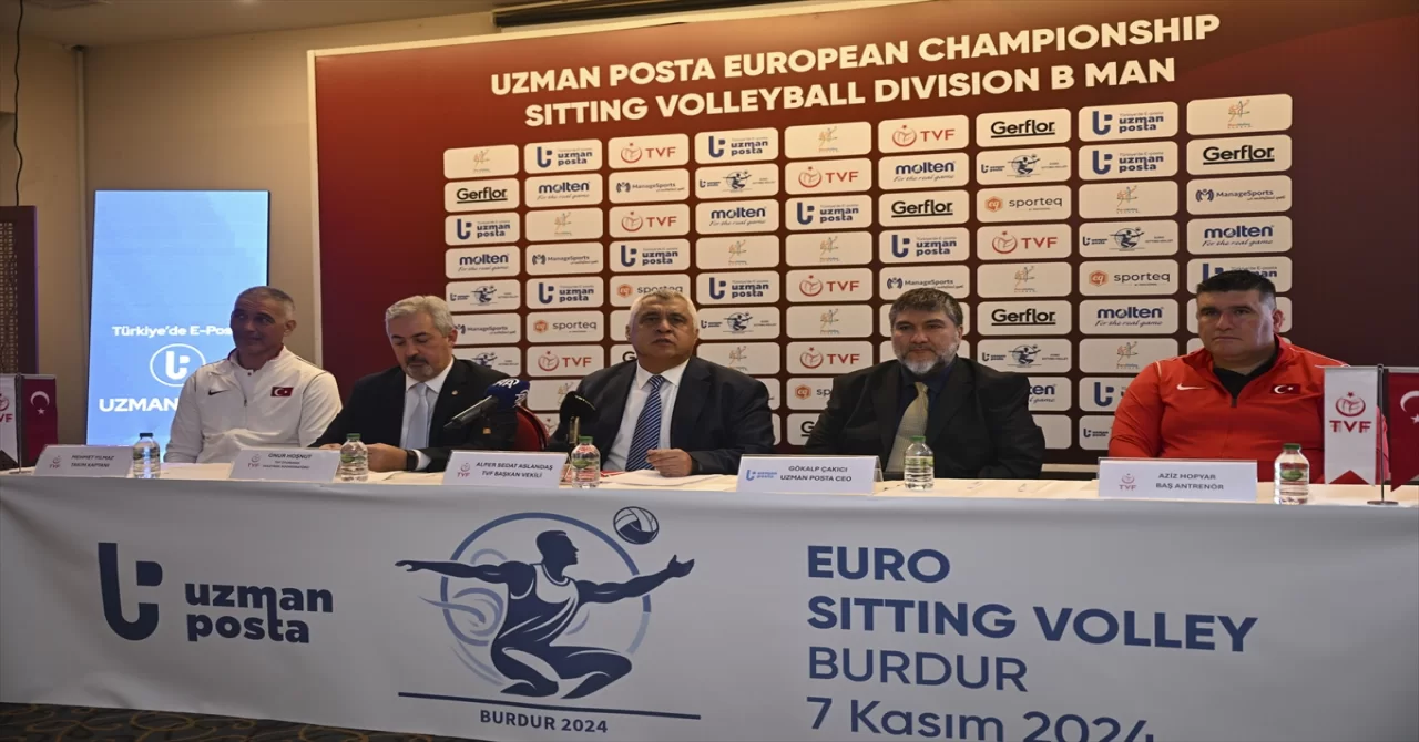 Oturarak Voleybol Avrupa Şampiyonası, Burdur’da düzenlenecek