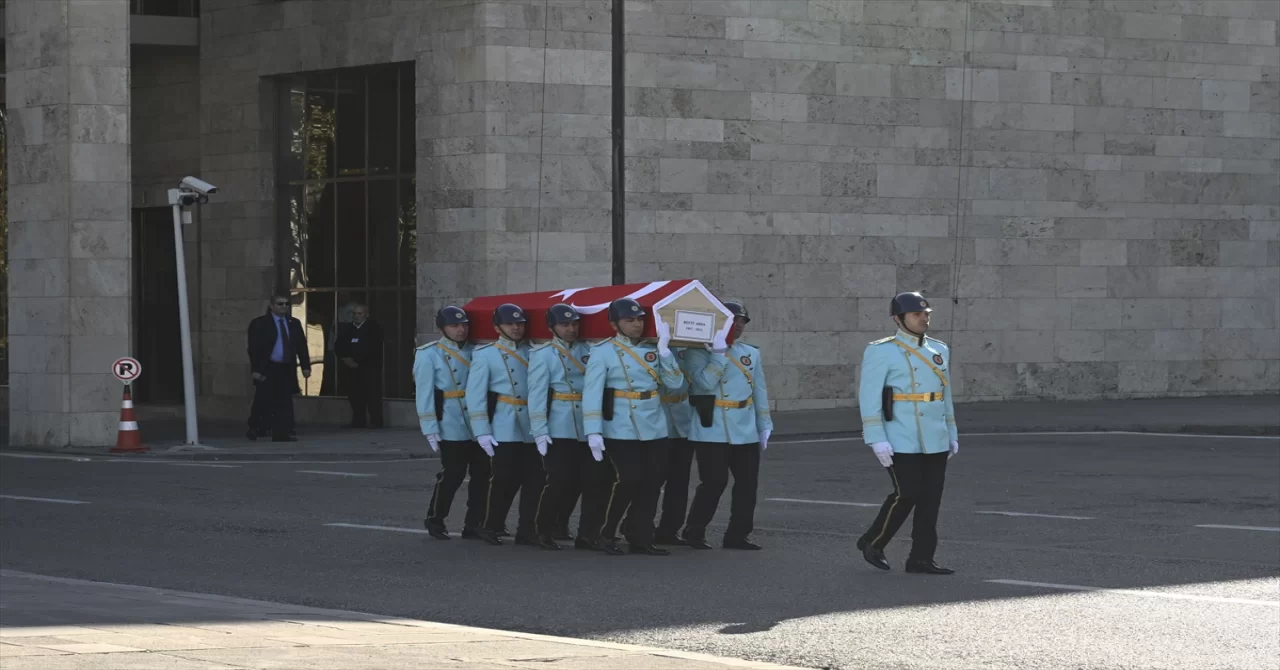 Hayatını kaybeden eski milletvekili Beyti Arda için TBMM’de merasim düzenlendi