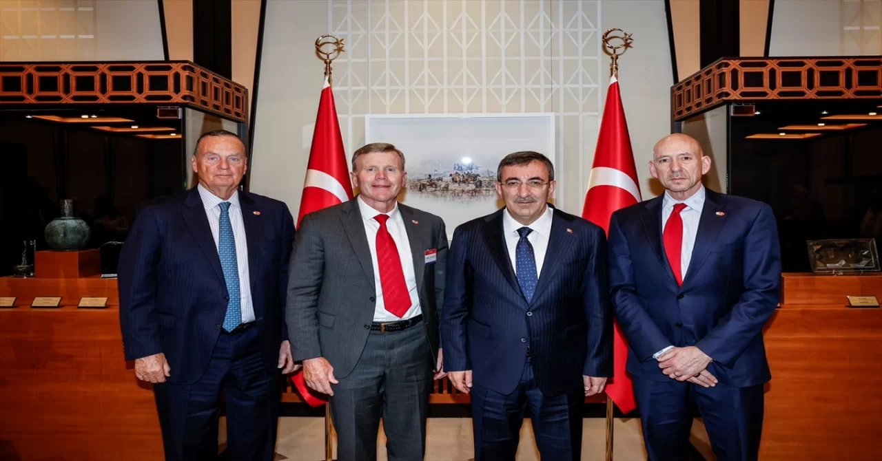 Cumhurbaşkanı Yardımcısı Yılmaz, American Turkish Business Roundtable üyelerini kabul etti