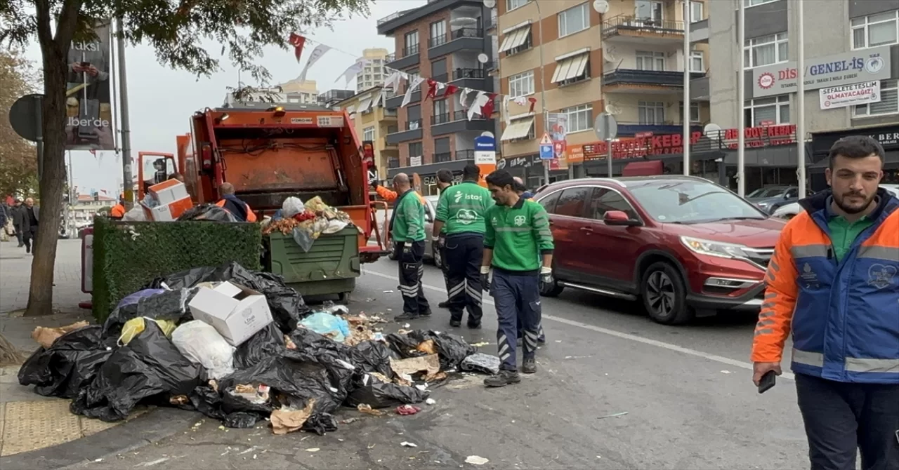 Grev yapan işçiler ile Maltepe Belediyesi anlaştı