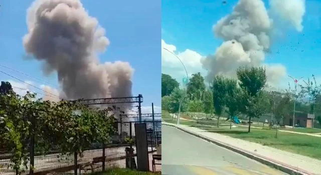 Kocaeli’de liman yakınında patlama!