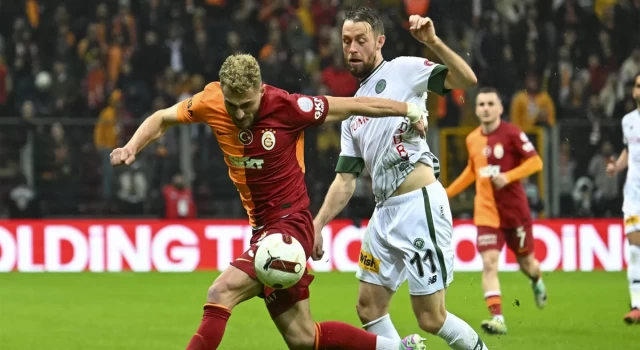 Galatasaray, Konyaspor'u 3-0'la geçti