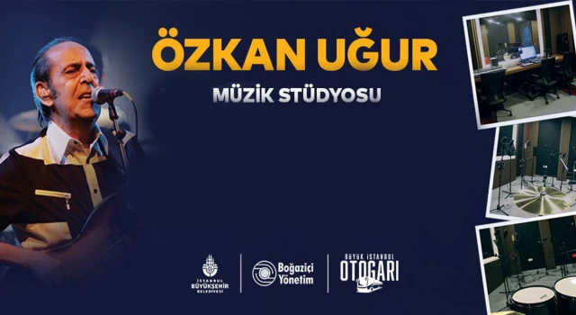 Özkan Uğur Müzik Stüdyosu açılıyor