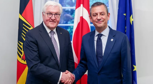 CHP Genel Başkanı Özel, Almanya Cumhurbaşkanı Steinmeier ile görüştü