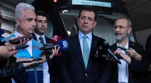 İmamoğlu, elektrikli metrobüsün test sürüşüne katıldı: Harcadığımız her kuruş milletimizin parası