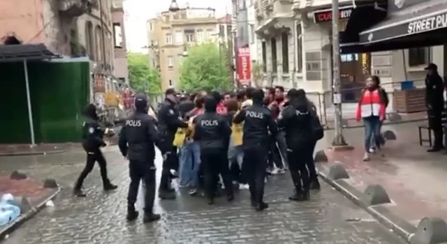 1 Mayıs'ta ilk gözaltı: Taksim'e çıkmak isteyen 18 kişi gözaltına alındı!