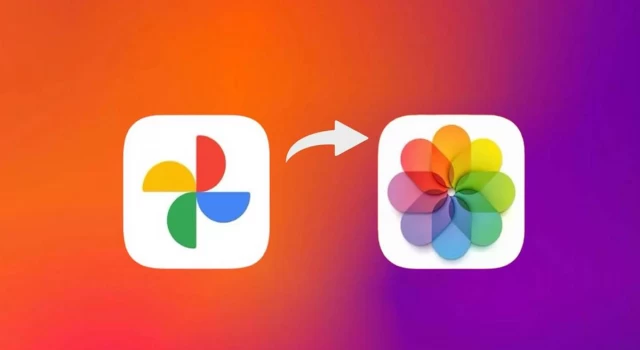Google Fotoğraflar'dan iCloud'a veri aktarımı kolay hâle gelecek