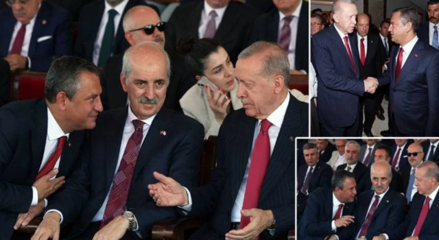 KKTC'de Erdoğan ve Özel sohbeti