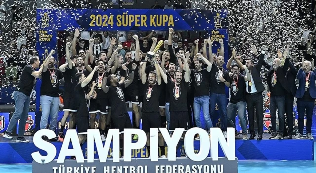 Hentbol Erkekler Süper Kupası Beşiktaş'ın oldu