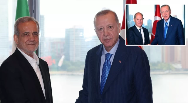 Cumhurbaşkanı Erdoğan'dan Türk Evi'nde kritik görüşmeler!