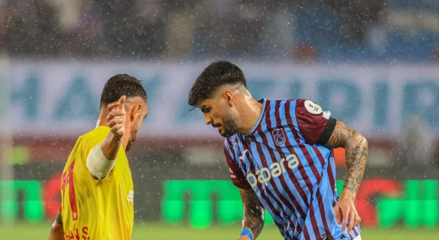 Trabzonspor, Kayserispor ile 2-2 berabere kaldı