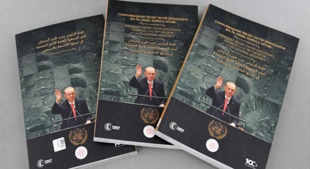 Erdoğan'ın konuşması kitap oldu