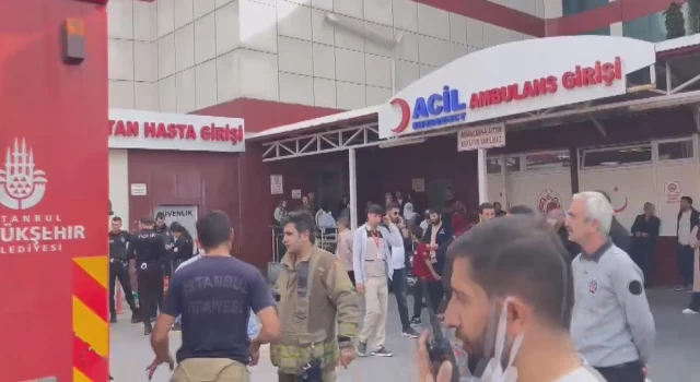 Esenyurt Devlet Hastanesi'nde yangın çıktı! Hastalar tahliye ediliyor