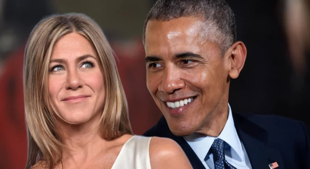 Friends dizisinin yıldızı Jennifer Aniston, Obama ile aşk iddialarına yanıt verdi