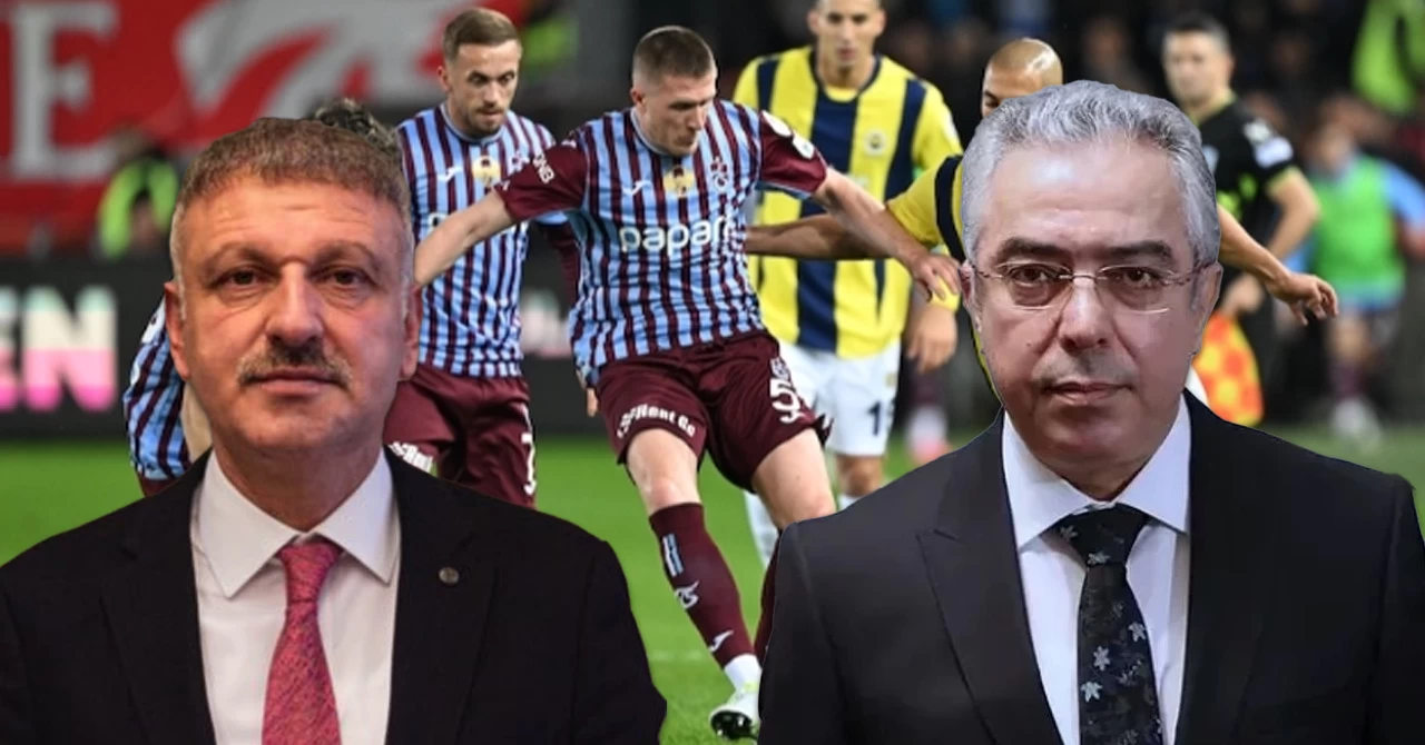 Cumhurbaşkanlığı Başdanışmanları Mehmet Uçum ve Oktay Saral arasında Trabzonspor-Fenerbahçe gerginliği