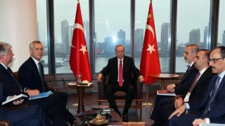 Cumhurbaşkanı Erdoğan, NATO Genel Sekreteri Jens Stoltenberg'i kabul etti