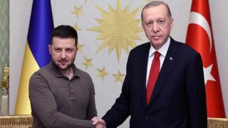 Erdoğan, Ukrayna Devlet Başkanı Zelenskiy ile görüştü