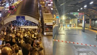 İstanbul Mecidiyeköy metrobüs durağında “bomba” paniği