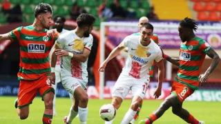 Maç sonucu: Alanyaspor 1-0 Kayserispor