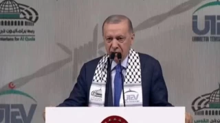 Erdoğan'dan Gazze açıklaması: 2 milyarlık İslam dünyası imtihanı başarıyla verememiştir