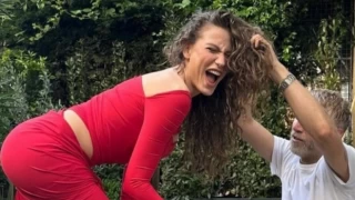 "Kimler Geldi Kimler Geçti" dizisinin galasına Serenay Sarıkaya'nın kahkahaları damga vurdu: İğrenç bir gülüş