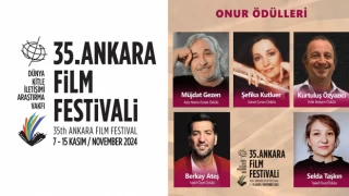 35. Ankara Film Festivali onur ödüllerinin sahibi Müjdat Gezen, Şefika Kutluer ve Kurtuluş Özyazıcı oldu