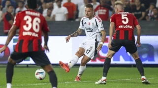 Beşiktaş, Gaziantep deplasmanında 1-1 berabere kaldı