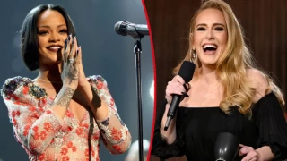 İngiliz şarkıcı Adele'den çılgın itiraf: Rihanna ile seks yapmak isterdim