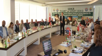 Bursa Gemlik’t GTSO’da Müşterek Meslek Komitesi toplandı