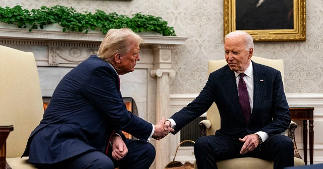 Donald Trump ve Joe Biden, Beyaz Saray’da görüştü