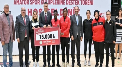 Manisa’dan amatör spor kulüplerine 4 milyon liralık destek