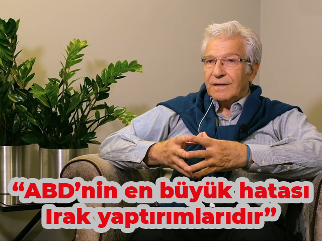 Prof. Dr. Süha Atatüre: "ABD'nin en büyük hatası Irak yaptırımlarıdır"