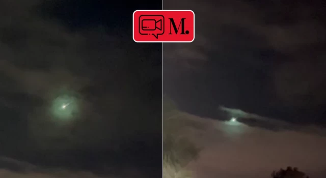 İskoçya'ya meteor düştü! Görenlerin korkuya kapıldığı anlar