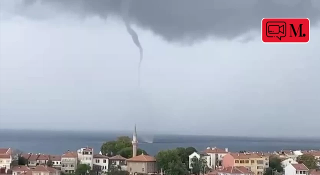 İstanbul Şile'de hortum çıktı